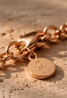LINÉA — Minimal Gold Bar Bracelet — clasp detail