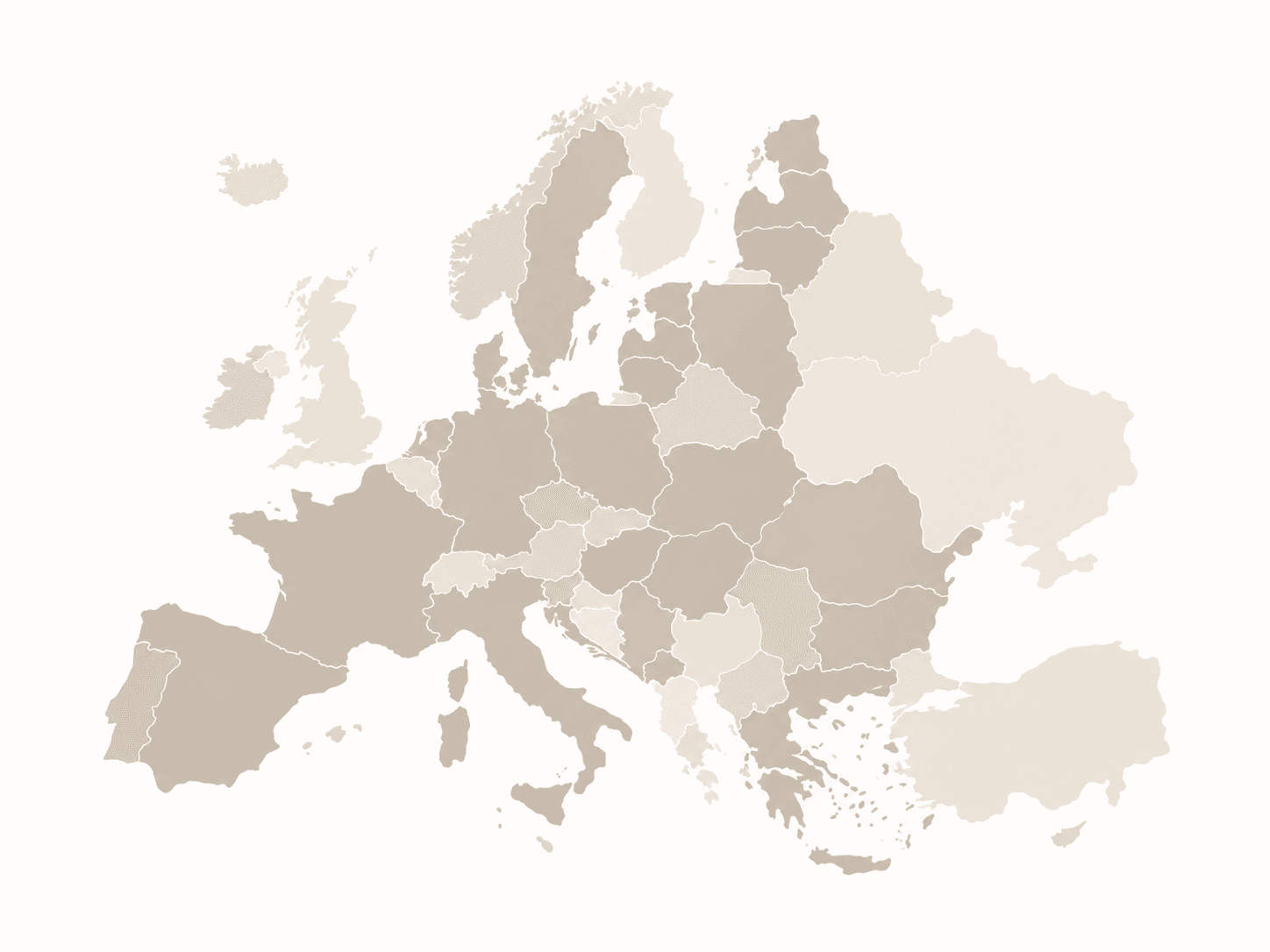Map of Europe